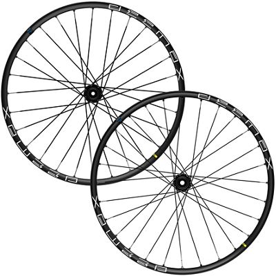 Mavic Deemax 21 Boost Mountain Bike Wheelset - Black - Shimano Microspline}, Black