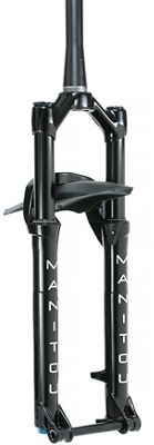 Manitou R7 Expert Mountain Bike Suspension Fork - Black - Travel: 120mm Offset: 37mm}, Black