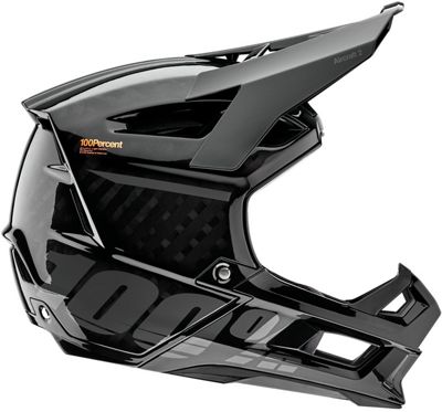 Casco 100% Aircraft MIPS Carbon DH/BMX 2021 - nero lucido} - M}, nero lucido}
