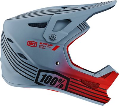 Casque 100% Status Enfant 2021 - Caltec-Grey, Caltec-Grey