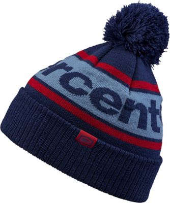 100% Rise Cuff Beanie w-Pom Pom  - blu scuro - One Size, blu scuro