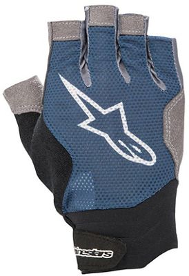 Alpinestars Rolling Short Finger Glove  - Poseidon Blue White - XL, Poseidon Blue White