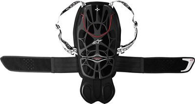 Alpinestars MTB Tech Bionic Back Protector  - Black Red, Black Red