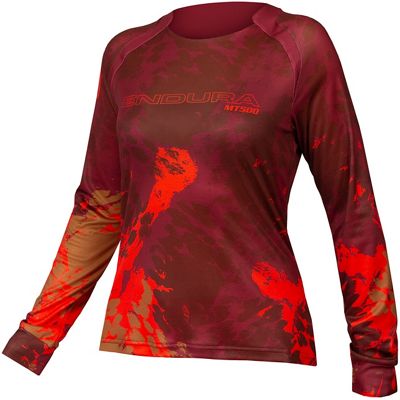 Endura Women's MT500 Animo Jersey SS21 - Paprika, Paprika
