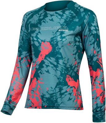 Endura Women's MT500 Animo Jersey SS21 - Spruce Green, Spruce Green