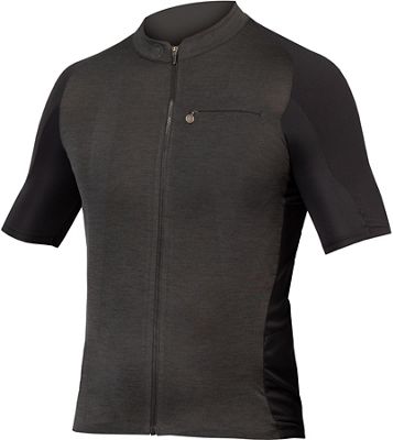 Endura GV500 Reiver Short Sleeve Cycling Jersey - Black - XXL}, Black