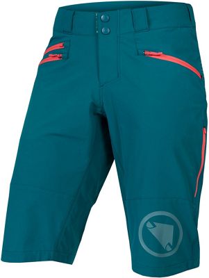 Endura Womens SingleTrack II Shorts - Spruce Green - S}, Spruce Green