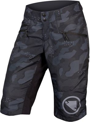 Endura Womens SingleTrack II Shorts - blackcamo - M}, blackcamo