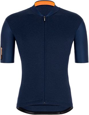 Santini Colore SS Jersey 2021 - Nautica Blue, Nautica Blue
