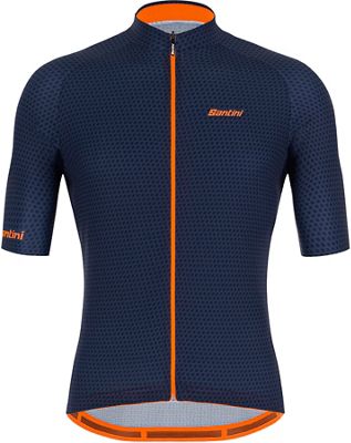 Santini Karma Kite Short Sleeve Jersey 2021 - Nautica Blue, Nautica Blue