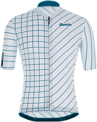 Santini Eco Sleek Dinamo Short Sleve Jersey 2021 - Silver Bullet - XXL, Silver Bullet