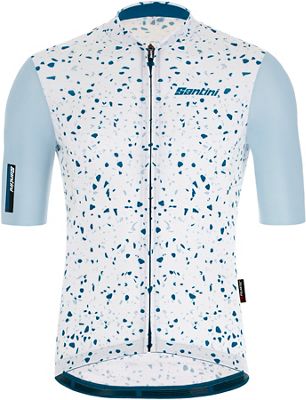 Santini Delta Pietra Short Sleve Jersey 2021 - Silver Bullet, Silver Bullet
