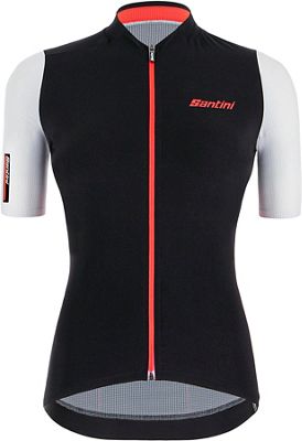 Santini Women's Redux Stamina Short Sleve Jersey 2021 - nero, nero