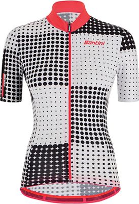 Santini Women's Tono Sfera Short Sleeve Jersey 2021 - nero - XL, nero
