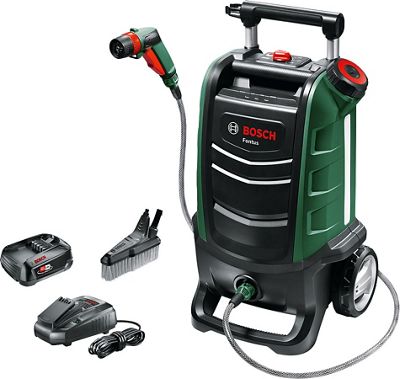 Bosch Fontus Portable Bike Pressure Washer - nero - verde, nero - verde