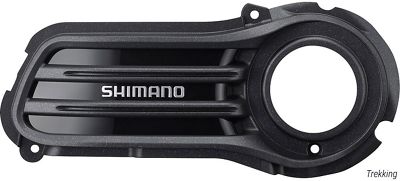 Shimano STEPS E6100 E-Bike Drive Unit Cover - Black-Trek - Trekking (Custom Type)}, Black-Trek