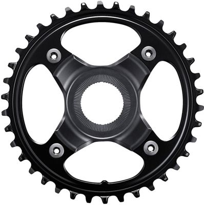 Shimano STEPS E8050-E8000 E-Bike Chain Ring - Black - 44t}, Black