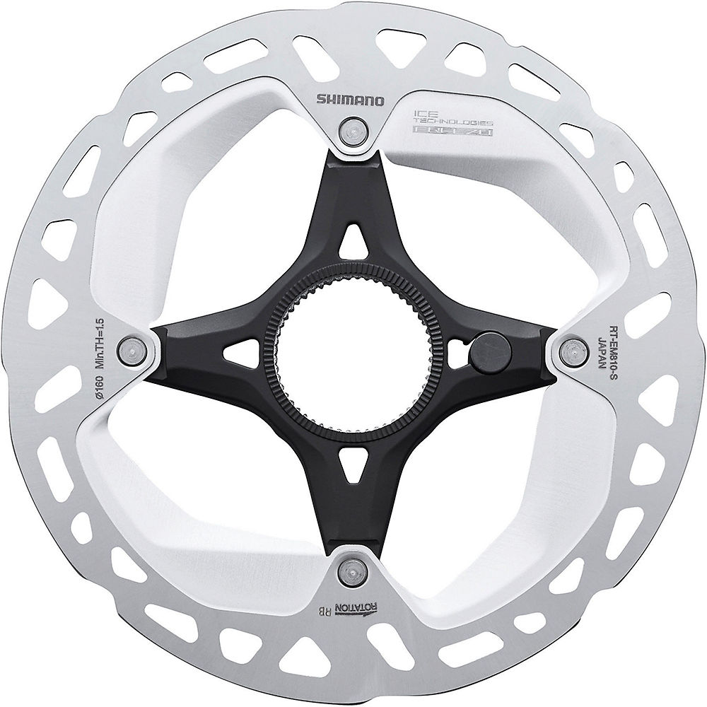 Shimano STEPS RT-EM810 Ice-Tech Freeza Disc - Noir - 180mm, Noir