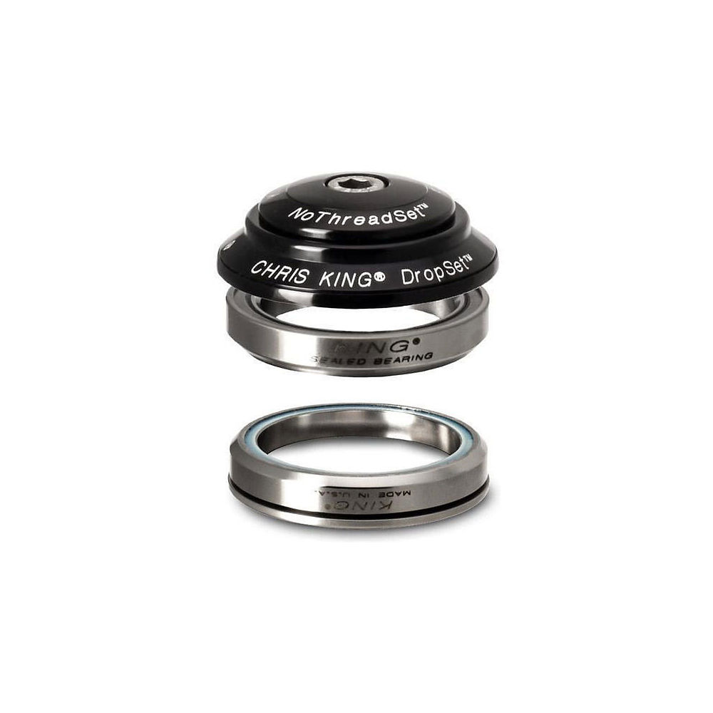 Chris King Dropset 4 (IS42-IS42) Headset - Noir - 1.1/8, Noir