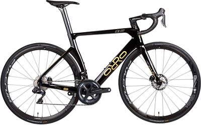 Orro Venturi STC 8020 R400 Road Bike 2021 - Black-Gold Gloss, Black-Gold Gloss