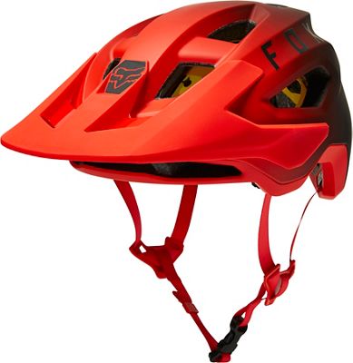 Casco MTB Fox Racing Speedframe 2021 - Fluro Red, Fluro Red