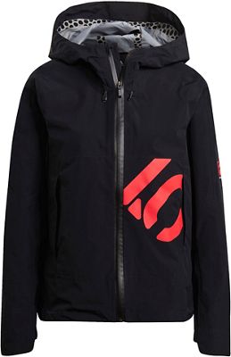 Five Ten Women's All Mountain MTB Rain Jacket - Black - M}, Black