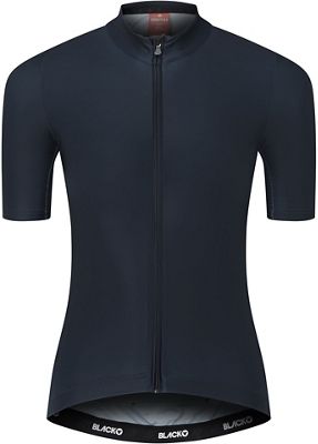 Black Sheep Cycling Women's Essentials TEAM Cycling Jersey SS21 - Navy - 2XS}, Navy