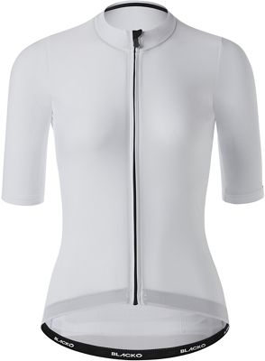 Black Sheep Cycling Women's Essentials TEAM Cycling Jersey SS21 - White - XL}, White