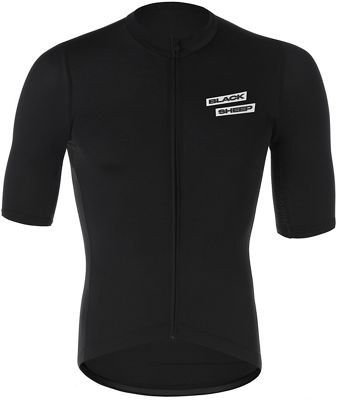 Black Sheep Cycling Racing Aero SS Jersey - Stealth Noir - XS, Stealth Noir
