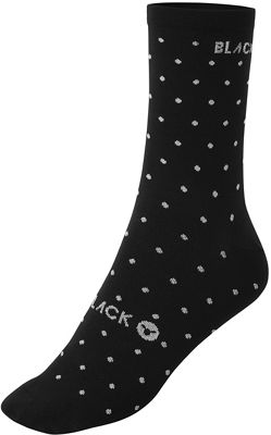 Black Sheep Cycling Perfect Crew Black Dot Socks - Noir - S/M, Noir