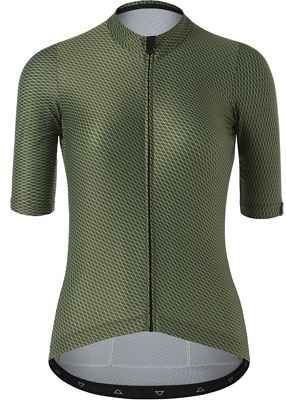 Black Sheep Cycling Women's Essentials TEAM Jersey Khaki Exc - Khaki Hatch - XS, Khaki Hatch