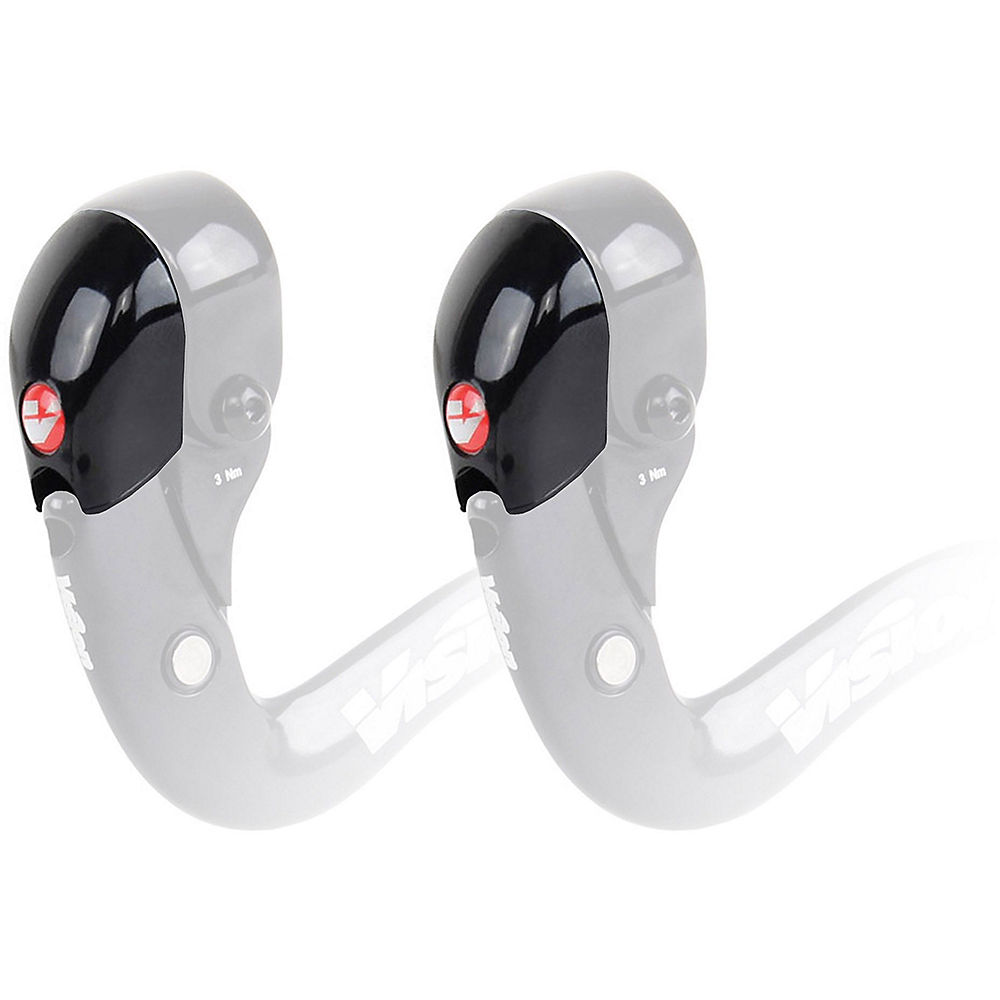 Vision Aero Brake Lever Caps - Noir - Pair, Noir