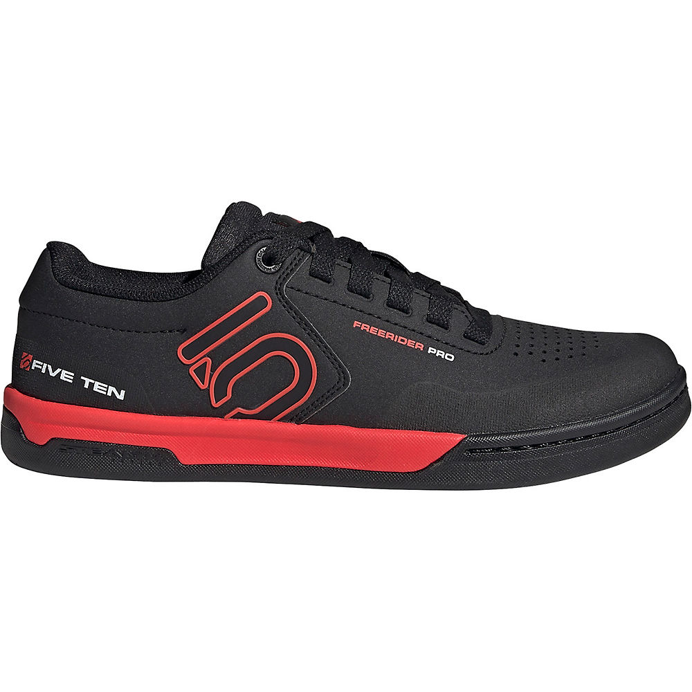Five Ten Freerider Pro MTB Shoes 2021 - BLACK-RED - UK 6.5}, BLACK-RED