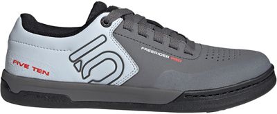 Five Ten Freerider Pro MTB Shoes 2021 - Grey-White-Blue - UK 10}, Grey-White-Blue