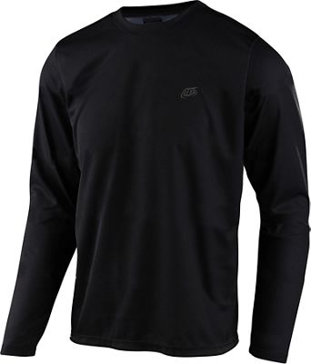 Troy Lee Designs Flowline LS Jersey 2021 - Black - L}, Black