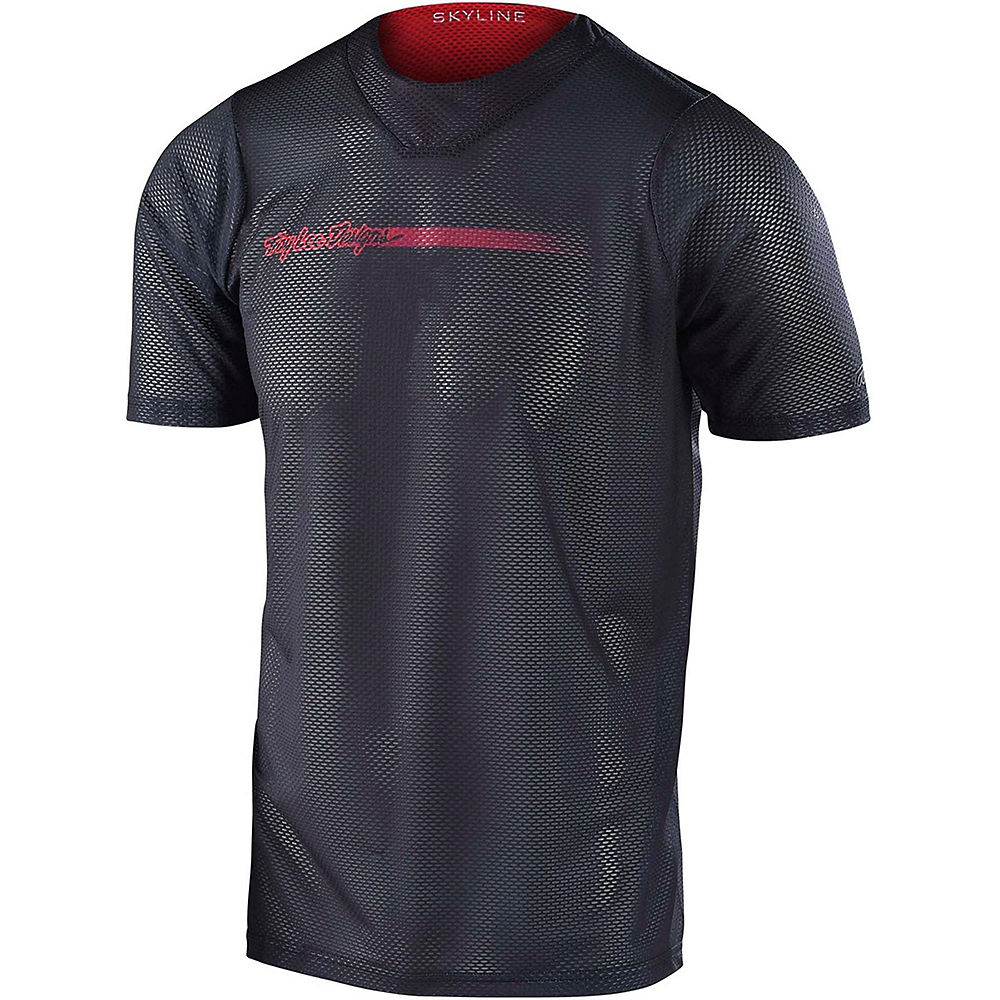 Troy Lee Designs Skyline Air SS Jersey 2021 - Carbone - XXL, Carbone
