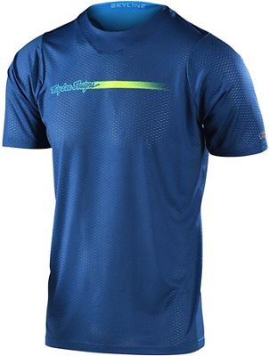 Troy Lee Designs Skyline Air SS Jersey 2021 - Slate Blue - XL, Slate Blue