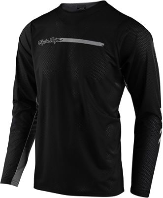 Troy Lee Designs Skyline Air LS Jersey 2021 - Channel Black, Channel Black