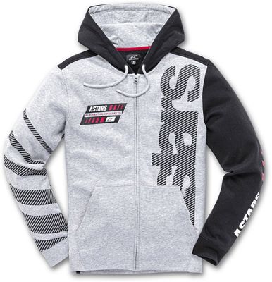 Felpa con cappuccio Alpinestars Fan Club  - Grey Heat, Grey Heat
