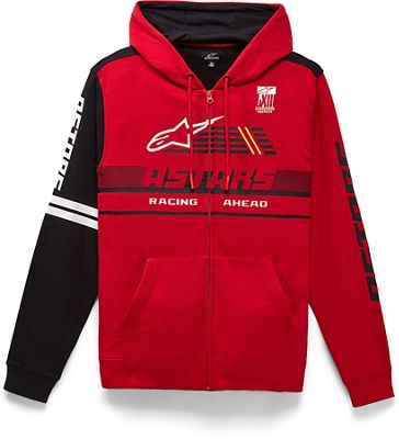 Alpinestars Overtake Hoodie  - rosso, rosso