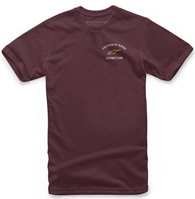 Alpinestars Banner Tee  - bordeaux - XXL, bordeaux