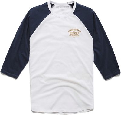 Alpinestars Booted Premium Long Sleeve Tee  - bianco - blu, bianco - blu
