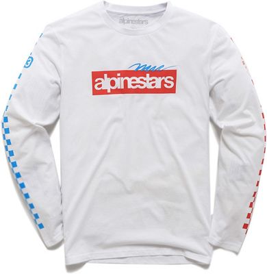 Alpinestars Again Premium Long Sleeve Tee  - bianco - XXL, bianco
