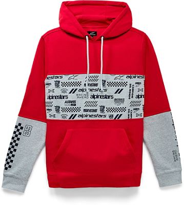Alpinestars Chaos Hoodie  - rosso, rosso