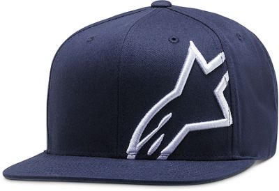 Alpinestars Corp Snap Hat  - Bleu marine/Blanc, Bleu marine/Blanc
