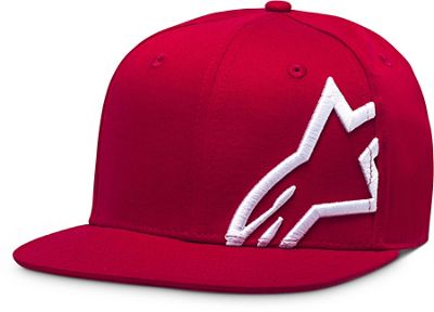 Alpinestars Corp Snap Hat  - Rouge-Blanc, Rouge-Blanc