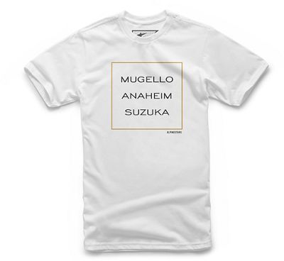 Alpinestars Mugello Tee  - bianco - XXL, bianco