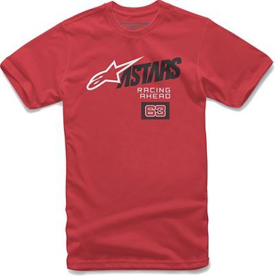 Alpinestars Title Tee  - rosso - XXL, rosso