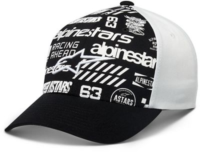 Alpinestars Chaos Hat  - Noir - blanc, Noir - blanc