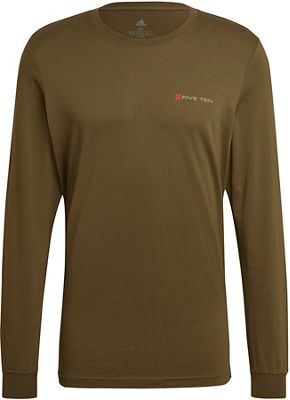 Five Ten Graphics Longsleeve Tee - Focus Olive - M}, Focus Olive